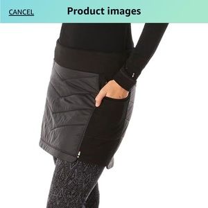 Smartwool smart loft zip skirt